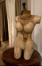 Torso vrouw, handgemaakt van hout, nieuw, Verzenden, Nieuw