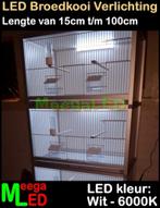 LED Verlichting SET 25cm voor Vogelkooi Voliere Broedkooi, Ophalen of Verzenden, Nieuw, Aluminium, Vogelkooi