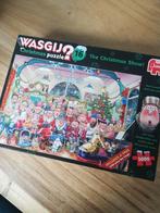 Wasgij Christmas 16 The Christmas show, 2x1000, Hobby en Vrije tijd, Denksport en Puzzels, Ophalen of Verzenden, 500 t/m 1500 stukjes