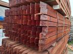 Hardhout palen balken 6x6x300 cm met punt bezorgen mogelijk, Ophalen, Nieuw, Hardhout, 250 cm of meer