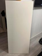 Ikea Bureaulblad 140x60 + 2 poten, Ophalen, Kunststof, Gebruikt, 100 tot 150 cm