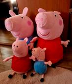 Peppa en George groot en klein., Kinderen en Baby's, Speelgoed | Knuffels en Pluche, Ophalen, Zo goed als nieuw, Overige typen