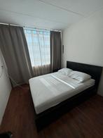 Ikea zwart bed 140x200 met lades, Huis en Inrichting, Slaapkamer | Bedden, Ophalen, Gebruikt, Zwart, 140 cm