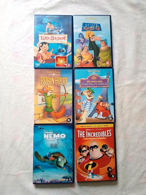 Disney films, Cd's en Dvd's, Dvd's | Tekenfilms en Animatie, Zo goed als nieuw, Amerikaans, Alle leeftijden, Ophalen of Verzenden