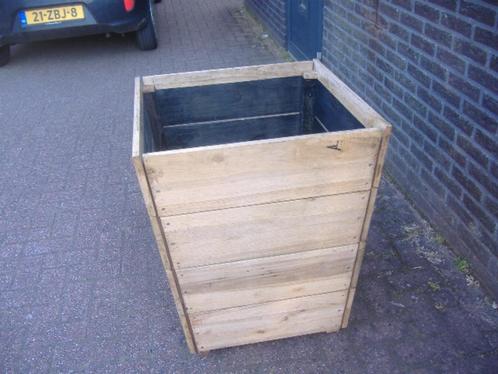 bloembakken NIEUW afm. 60 x 60 cm. hoog 72 cm, zie foto-oms, Tuin en Terras, Bloembakken en Plantenbakken, Nieuw, Hout, Binnen