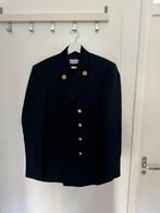 Maritiem Officier Kostuum, Willem Barentsz, Ophalen of Verzenden, Zo goed als nieuw, Blauw, Halswijdte 38 (S) of kleiner