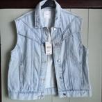 Mango denim oversized gilet 100% katoen mt. L ( 42) - nieuw!, Mango, Maat 42/44 (L), Nieuw, Verzenden