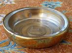 Mooi oud Churchill schaaltje uit Engeland van koper en glas., Antiek en Kunst, Ophalen of Verzenden