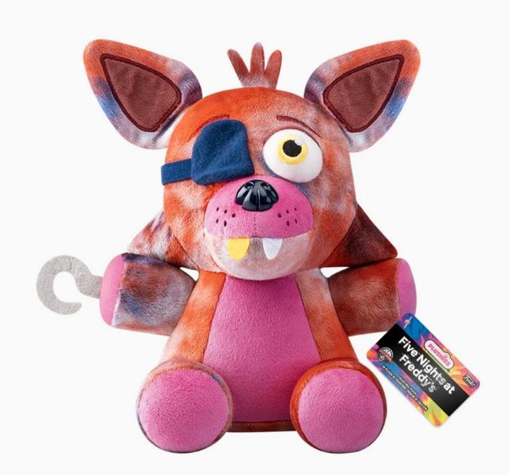Funko FNAF Five Nights At Freddy's Tie-Dye Foxy Plush hot, Kinderen en Baby's, Speelgoed | Knuffels en Pluche, Zo goed als nieuw