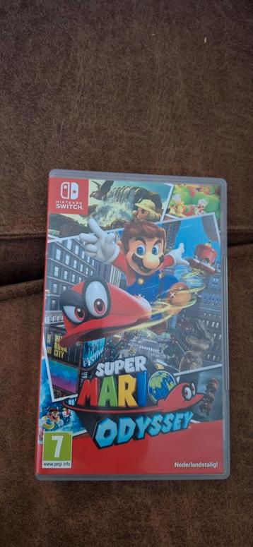 Nintendo switch game Super Mario Odyssey  beschikbaar voor biedingen