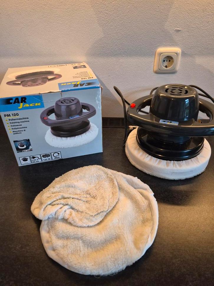 Car Jack Polijstmachine - Zo goed als nieuw!, Auto diversen, Onderhoudsmiddelen, Ophalen of Verzenden