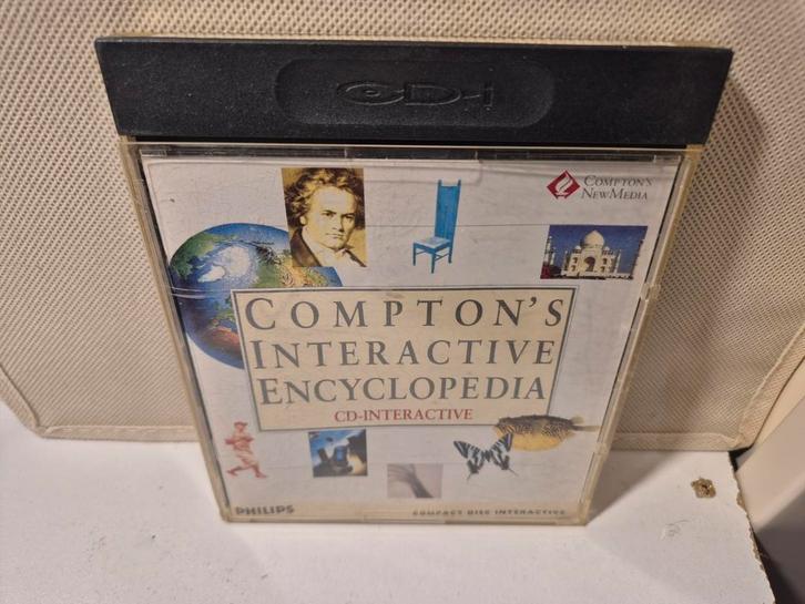 Compton Encyclopedie Philips CDi, Spelcomputers en Games, Games | Overige, Zo goed als nieuw, Avontuur en Actie, 1 speler, Vanaf 3 jaar