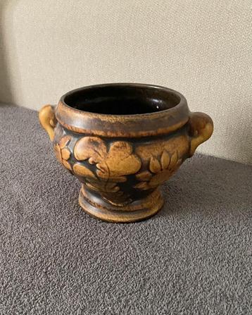 antieke /vintage keramiek bloempot merk Knödgen Edel keramik