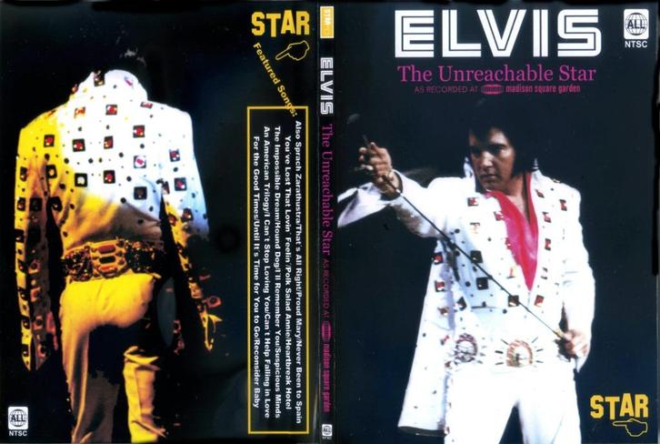 Elvis Presley the unreachable star 1972, Cd's en Dvd's, Dvd's | Muziek en Concerten, Muziek en Concerten, Alle leeftijden, Verzenden