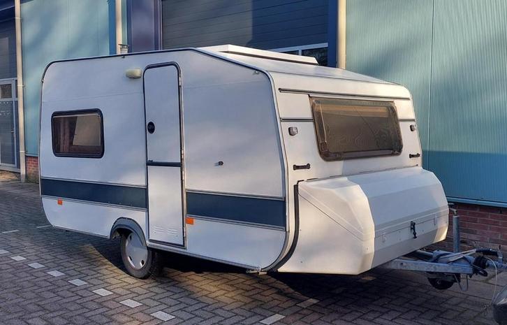 Otten 365 DS, Oldtimer caravan... lichte opknapper..., Caravans en Kamperen, Caravans, Bedrijf, 500 - 750 kg, Overige merken
