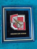 Wapenschild Polish Airforce WLOP, Ophalen of Verzenden, Luchtmacht, Nederland, Embleem of Badge