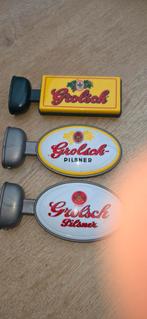 Grolsch Reclame verlichting -  3 stuks met magneet bevesting, Ophalen of Verzenden, Gebruikt, Overige typen
