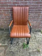 Eetkamer stoel cognac, Ophalen, 8013XG, Bruin, Zo goed als nieuw
