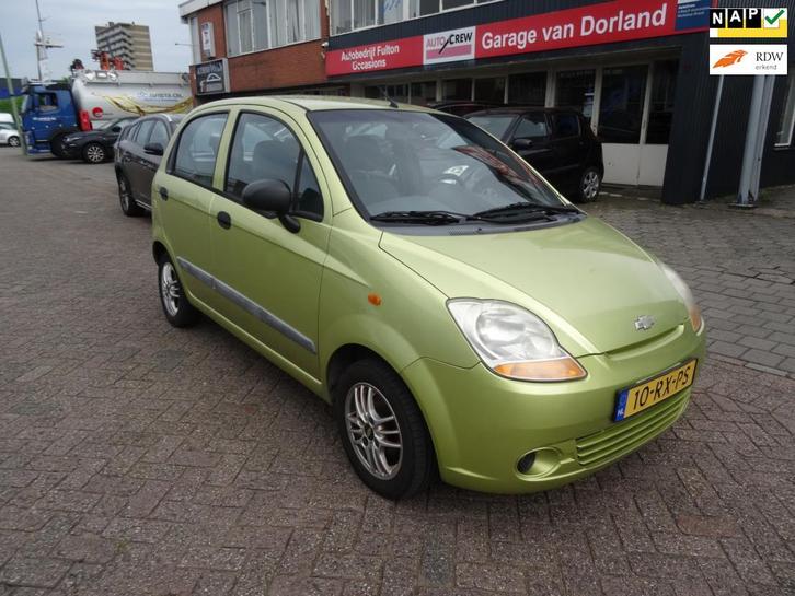Chevrolet Matiz 1.0 Style/5drs/Airco/LMV/91000 km NAP, Auto's, Chevrolet, Bedrijf, Te koop, Matiz, ABS, Airbags, Centrale vergrendeling