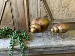 NIEUW set forse goudkleurige decoratie kevers, Ophalen of Verzenden, Nieuw