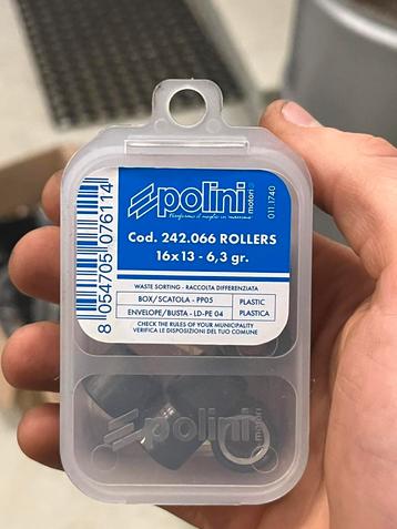 Polini rollen 6,3Gram ZGAN 16x13mm beschikbaar voor biedingen