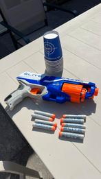 Nerf disruptor elite speelgoedpistool incl 9 kogels beker, Ophalen of Verzenden, Zo goed als nieuw