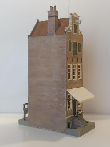  Model opengewerkt Hoekpand naar prent Cornelis Springer  beschikbaar voor biedingen