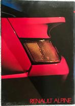 Auto folder Alpine, Boeken, Renault, Ophalen of Verzenden, Zo goed als nieuw, Renault