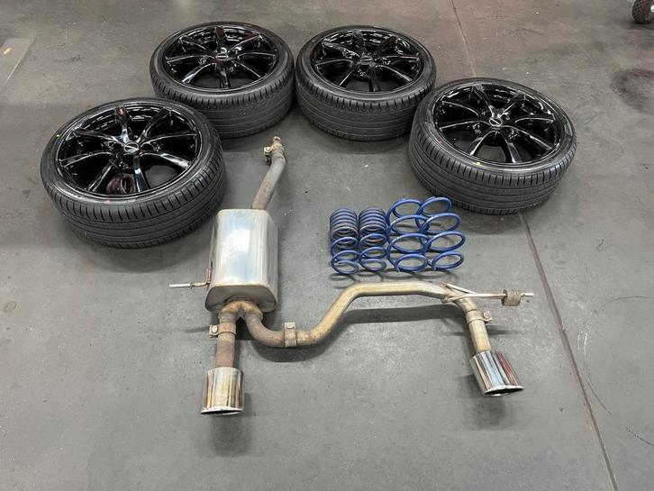 Sportuilaat lichtmetalen wielen verlagingset Clio, Auto-onderdelen, Uitlaatsystemen, Renault, Ophalen