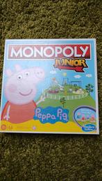 Peppa Pig Monopoly nog nieuw en compleet, Hobby en Vrije tijd, Gezelschapsspellen | Bordspellen, Ophalen of Verzenden