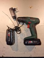 Bosch EasyDrill 18V-40 Accuboormachine, Gebruikt, Variabele snelheid, Ophalen of Verzenden, Boor- en Schroefmachine