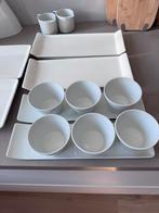 Servies wit o.a  vivo, Huis en Inrichting, Keuken | Servies, Ophalen, Zo goed als nieuw, Overige stijlen