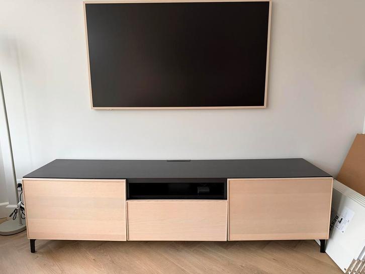 Gratis IKEA Besta TV Meubel - 180cm, Huis en Inrichting, Kasten | Televisiemeubels, Gebruikt, Minder dan 100 cm, 150 tot 200 cm