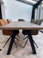 Eettafel Visgraat, Huis en Inrichting, Tafels | Eettafels, Ophalen, 200 cm of meer, Zo goed als nieuw, Vijf personen of meer