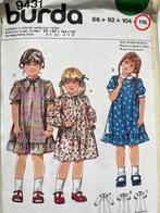Vintage naaipatroon jurk maat 116 - Burda 9431, Gebruikt, Ophalen of Verzenden, Burda, Kind