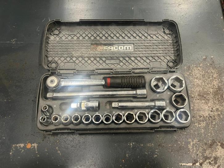 1/2" doppenset facom, Doe-het-zelf en Verbouw, Gereedschap | Handgereedschap, Gebruikt, Ophalen of Verzenden
