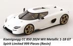 Koenigsegg CC 850 2024 Wit Metallic 1-18 GT Spirit Limited 9, Hobby en Vrije tijd, Modelauto's | 1:18, Overige merken, Tschuiten@hotmail.com