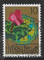 Partij postzegels Liechtenstein 1971, Ophalen of Verzenden, Overige landen, Gestempeld