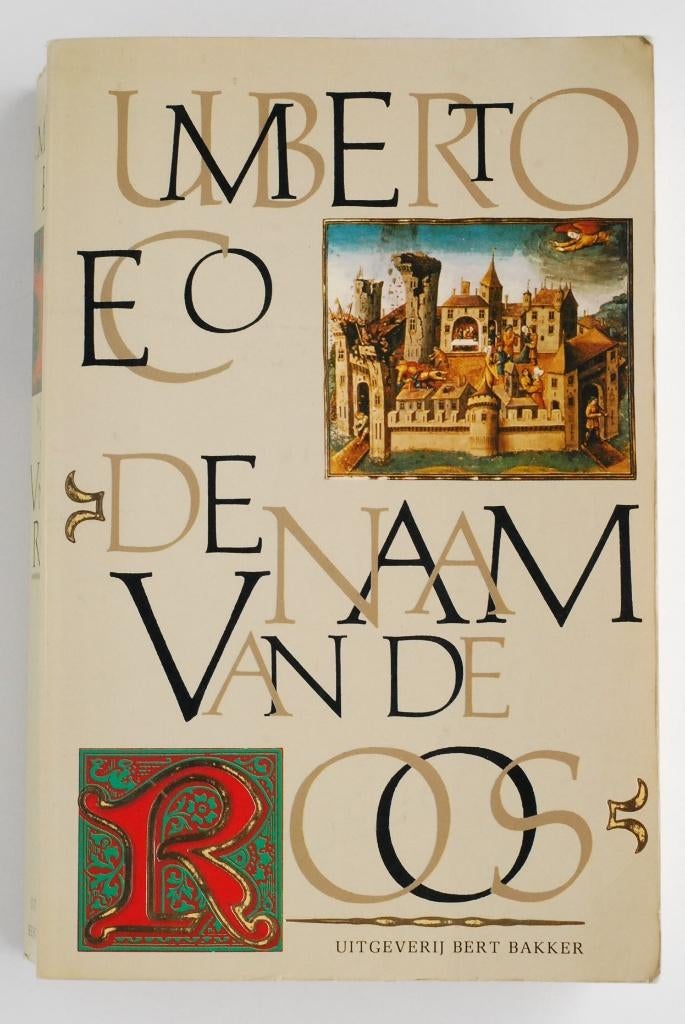 De naam van de roos - Umberto Eco (1986), Boeken, Verzenden, Gelezen