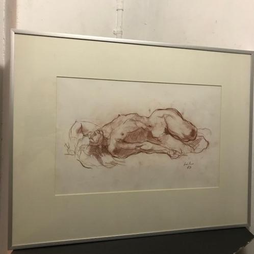 Joop Liesker (1920 - 2004 ), Antiek en Kunst, Kunst | Tekeningen en Foto's, Ophalen