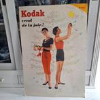 Oude Kodak reclame plaat, zie foto's, Ophalen of Verzenden