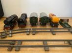 Spoor O antieke trein en rails, Antiek en Kunst, Antiek | Speelgoed, Ophalen of Verzenden