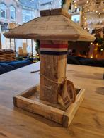 Houten Vogelvoederhuisje - 16x16x27 cm, Ophalen of Verzenden, Nieuw