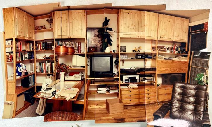 Lundia staanders planken wandsysteem wandkast 70's, Huis en Inrichting, Kasten | Wandmeubels, Gebruikt, 150 tot 200 cm, Minder dan 150 cm