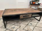 Salontafel echt hout, 100 tot 150 cm, Minder dan 50 cm, Rechthoekig, 50 tot 100 cm