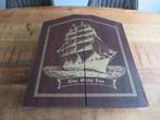 Man cave Dartkast Dartkabinet "The Ship Inn" met Dartbord, Ophalen of Verzenden, Gebruikt, Dartbord