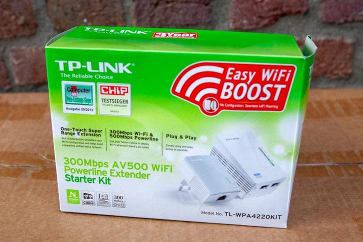 TP-LINK TL-WPA4220KIT  3 stuk, Computers en Software, WiFi-versterkers, Gebruikt, Ophalen of Verzenden