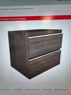 Wasmeubel tigris wall hung 2 lades 60Lx46Dx50H, Ophalen, Nieuw, Wastafel