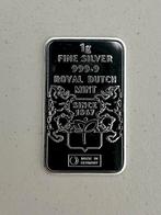 Zilverbaar 1g Royal Dutch Mint - Made in Germany, Verzenden, Zilver