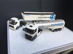 Tekno Mercedes en Volvo voor Loop of sloop, Hobby en Vrije tijd, Modelauto's | 1:50, Ophalen of Verzenden, Gebruikt, Bus of Vrachtwagen
